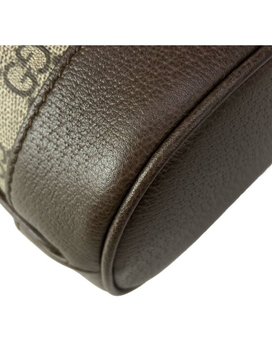Gucci Sac Ophidia Mini Backpack Beige Dark Brown Red Green main image 9